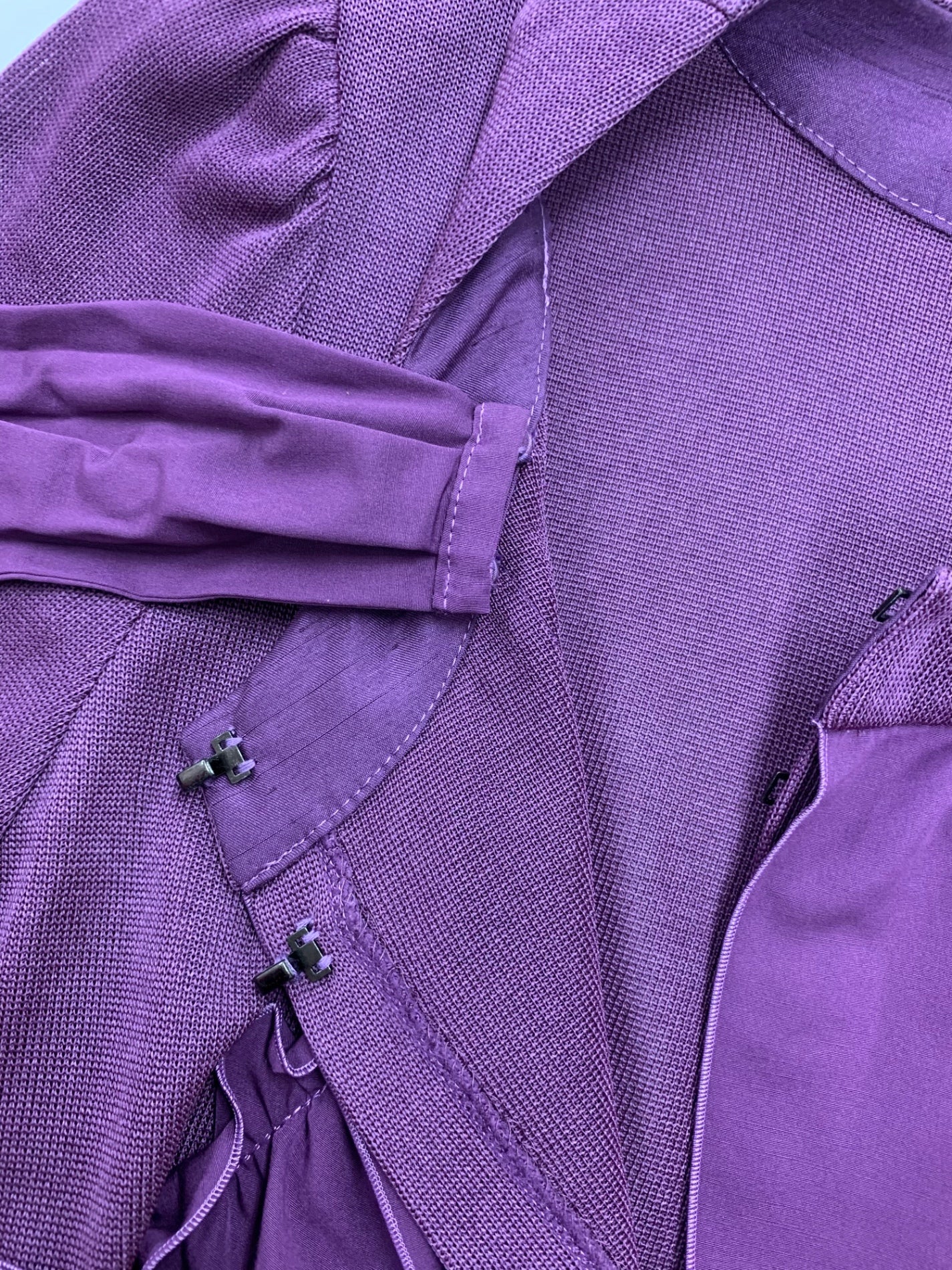 トゥービーシック UDE31-734-34 カーディガン 2 パープル リボン ITD1F6XOTC4I