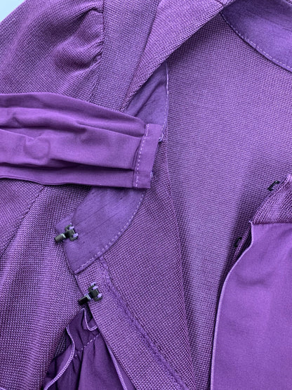 トゥービーシック UDE31-734-34 カーディガン 2 パープル リボン ITD1F6XOTC4I