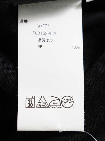 ティエリーコルソン TCO16SP029 ワンピース S ブラック フリンジ ITPPC43G06YW