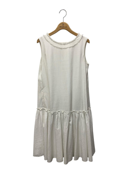 フォクシーニューヨーク Dress リネンフェイス 38321 ワンピース 38 ホワイト ITCNE4X7GT3K