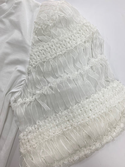 ウィークエンドマックスマーラ 59410101670 Tシャツ ホワイト 袖切替 ITCQRC4NEDAX