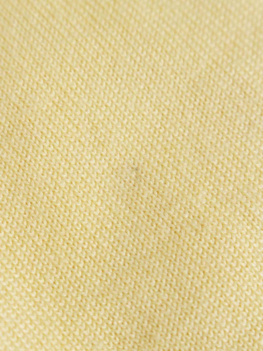 フォクシーブテック 42530 カーディガン 40 イエロー カシミア シルク ニット ITDMKWGBU734 【SALE】