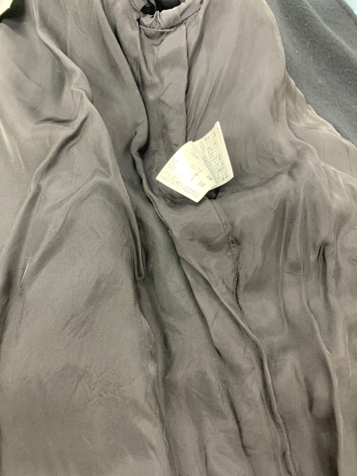 エポカ M5B20-808-09 コート 42 ブラック リーラエアリーウール ITCSG73JOW00