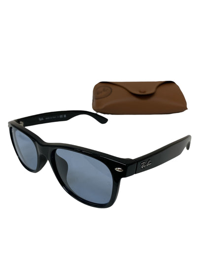 レイバン NEWWAYFARER RB2132-F サングラス ブラック ニューウェイファーラー ラバーフレーム フルリム ウェリントン IT3QHFPBSX1E