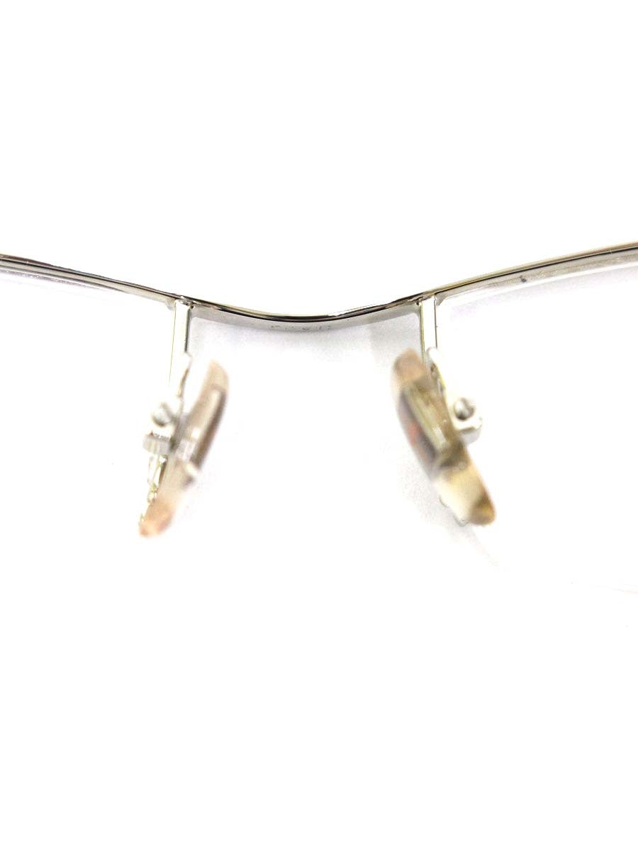 スタルクアイズ PL0001 メガネフレーム シルバー 0024カラー コンビフレーム スクエア ITPPE1OSR3CL