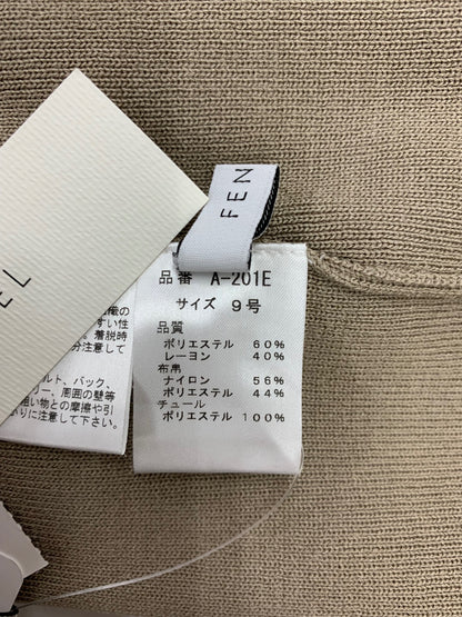 フェンネル A-201F ニット 9 グレージュ 2way ハイネック IT2CWBLRCJZ4 【SALE】