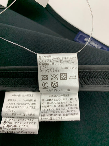 エムズグレイシー 411511 ジャンパースカート 36 ブラック ボンディング リボン フロントジップ ITST6LQR9C26