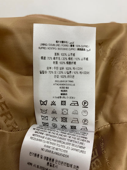 バーバリー 8022847 キャメル ウール テーラード ITYKWPBJRBS2