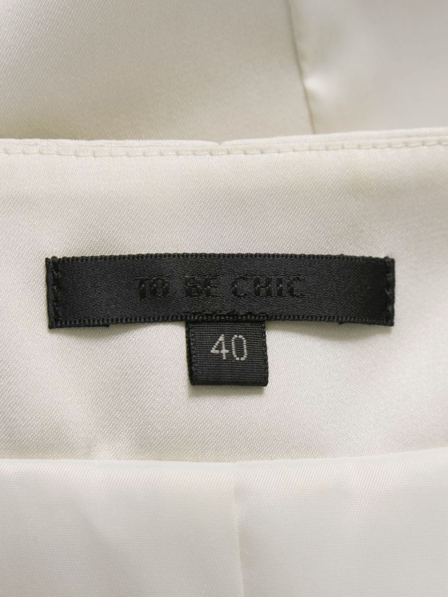 トゥービーシック W5J03-716-40 ワンピースコート 40 ベージュ ITAPAHI113I8 【SALE】