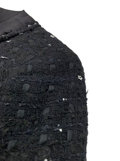 ハロッズ 13500211 ジャケット 1 ブラック ツイード スパンコール ITP5Y016CGHC