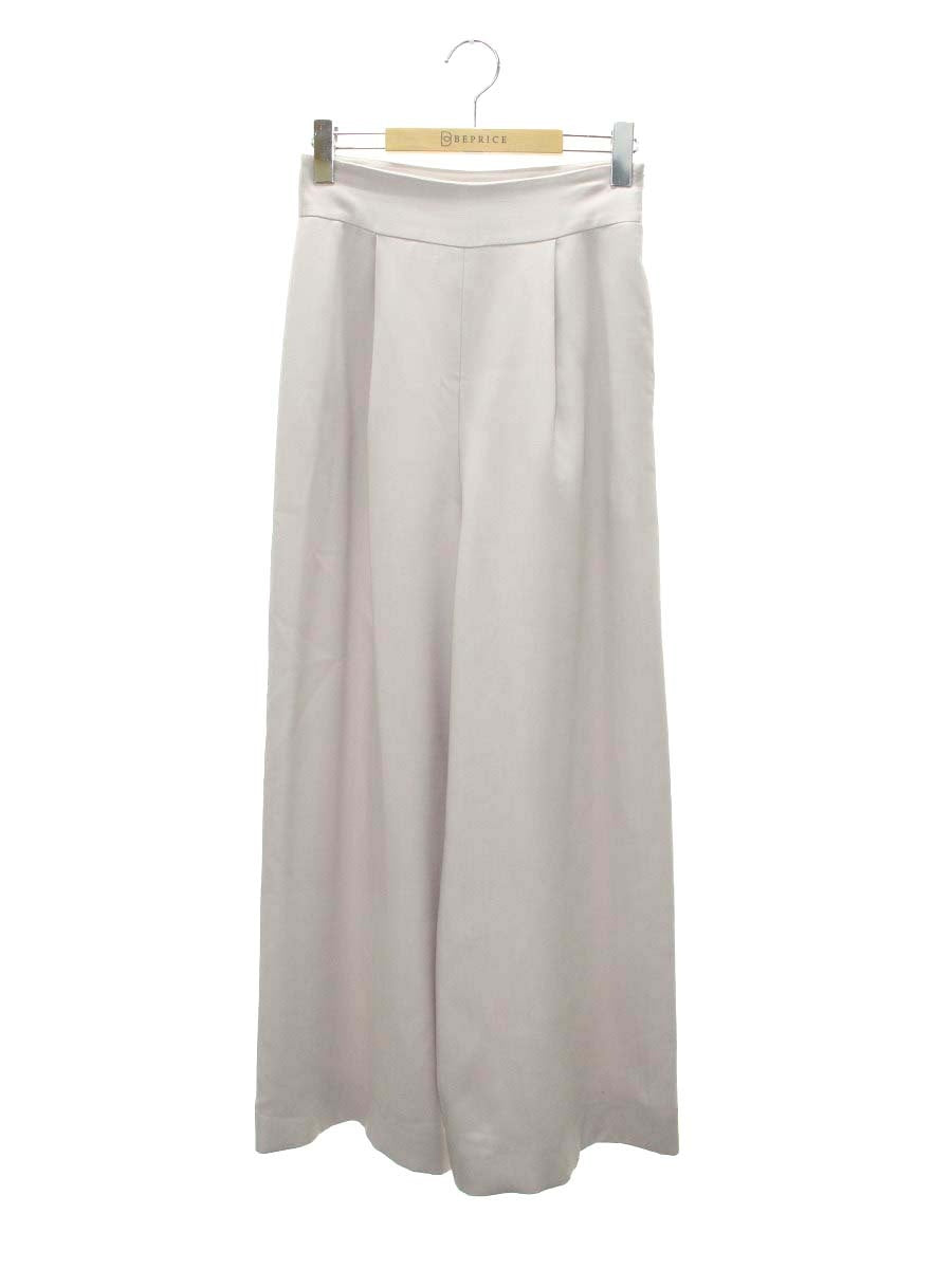 フォクシーブティック PANTS ARPEGGIO 42380 パンツ 38 ベージュ タック IT3SHHCM3XAS