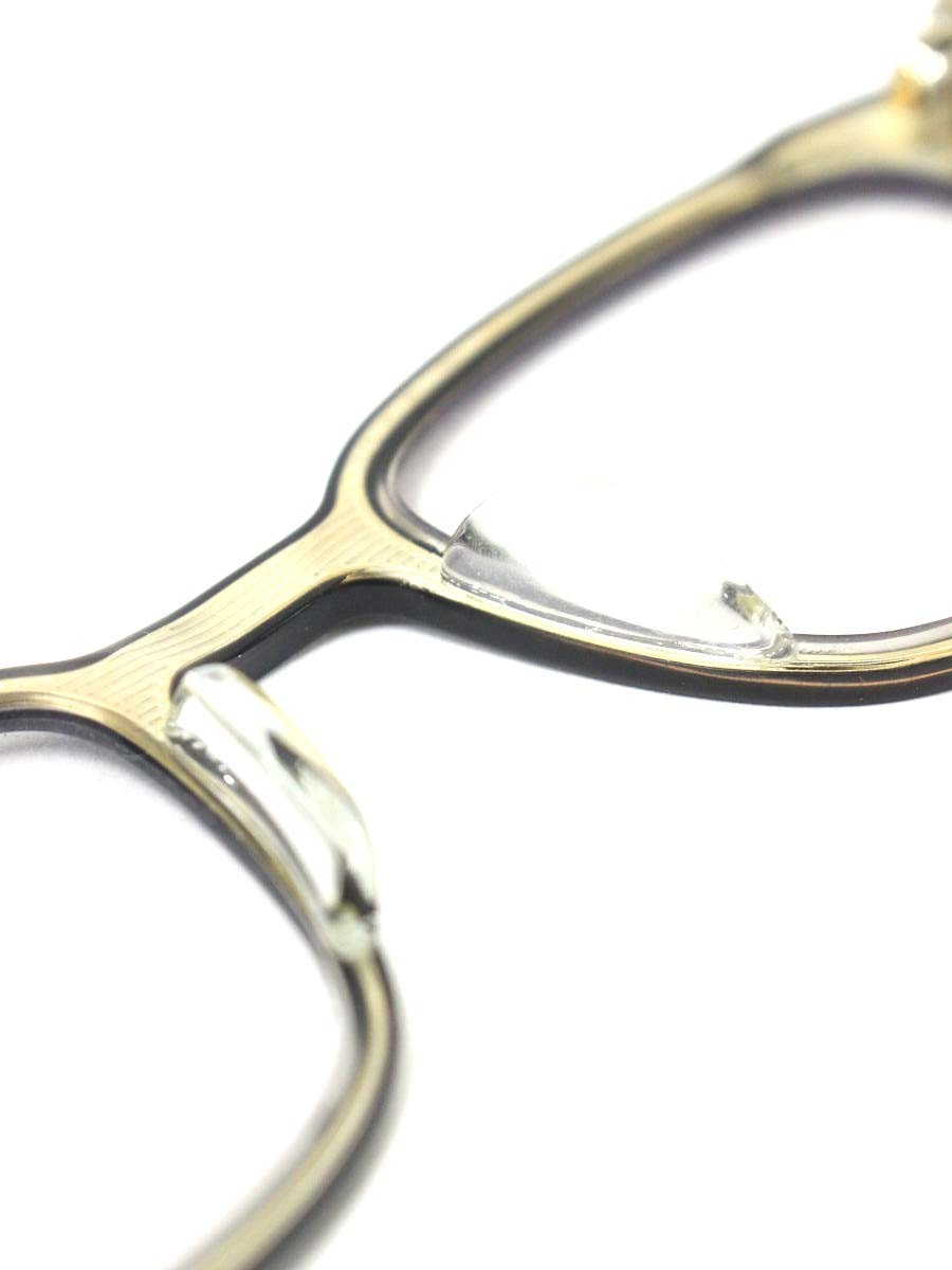 ディータ FLOREN DTX114-49-01 メガネ 眼鏡 ブラック/ゴールド コンビフレーム フルリム ウェリントン ITKYRI7PVSN4