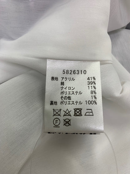 ルネ 5826310 ワンピース 36 ネイビー ツイード タックフレア ITFG6T5TXUU4