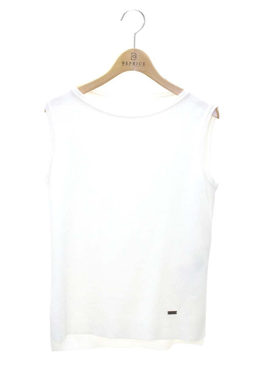 フォクシーブティック Knit Top Affetto 42199 ニット セーター 38 ホワイト ITMN3LJHJ7DO