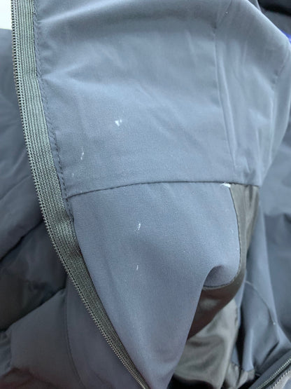 エムズグレイシー 729504 ダウンコート 42 ネイビー パールロゴ カメリアジップ IT82B2SUFTOC