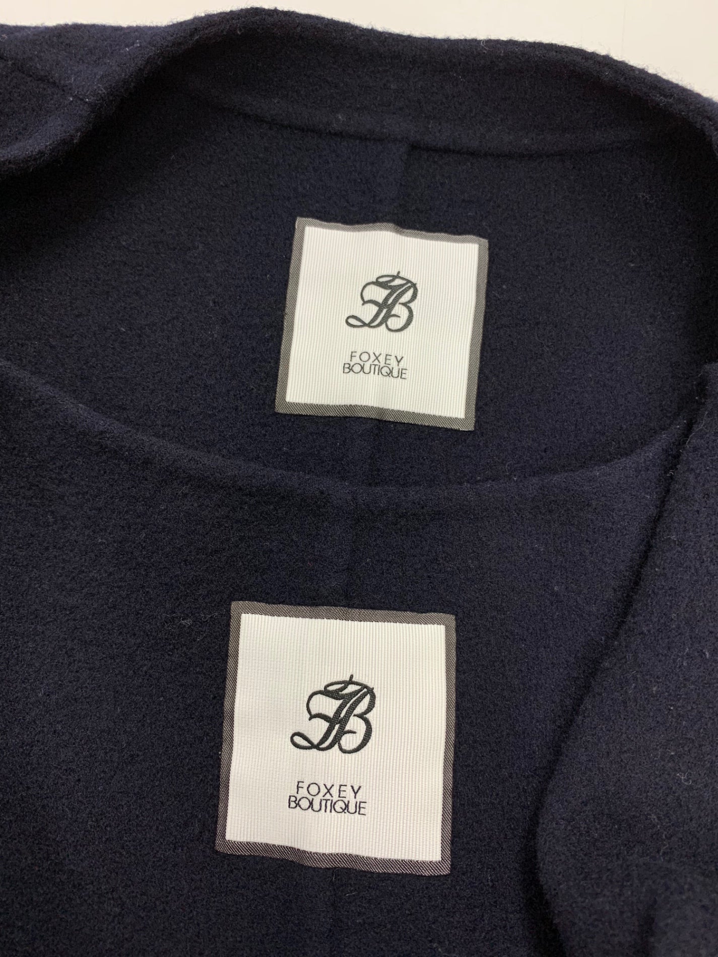 フォクシーブティック Coat Felice 43638 コート 40 ネイビー 3way