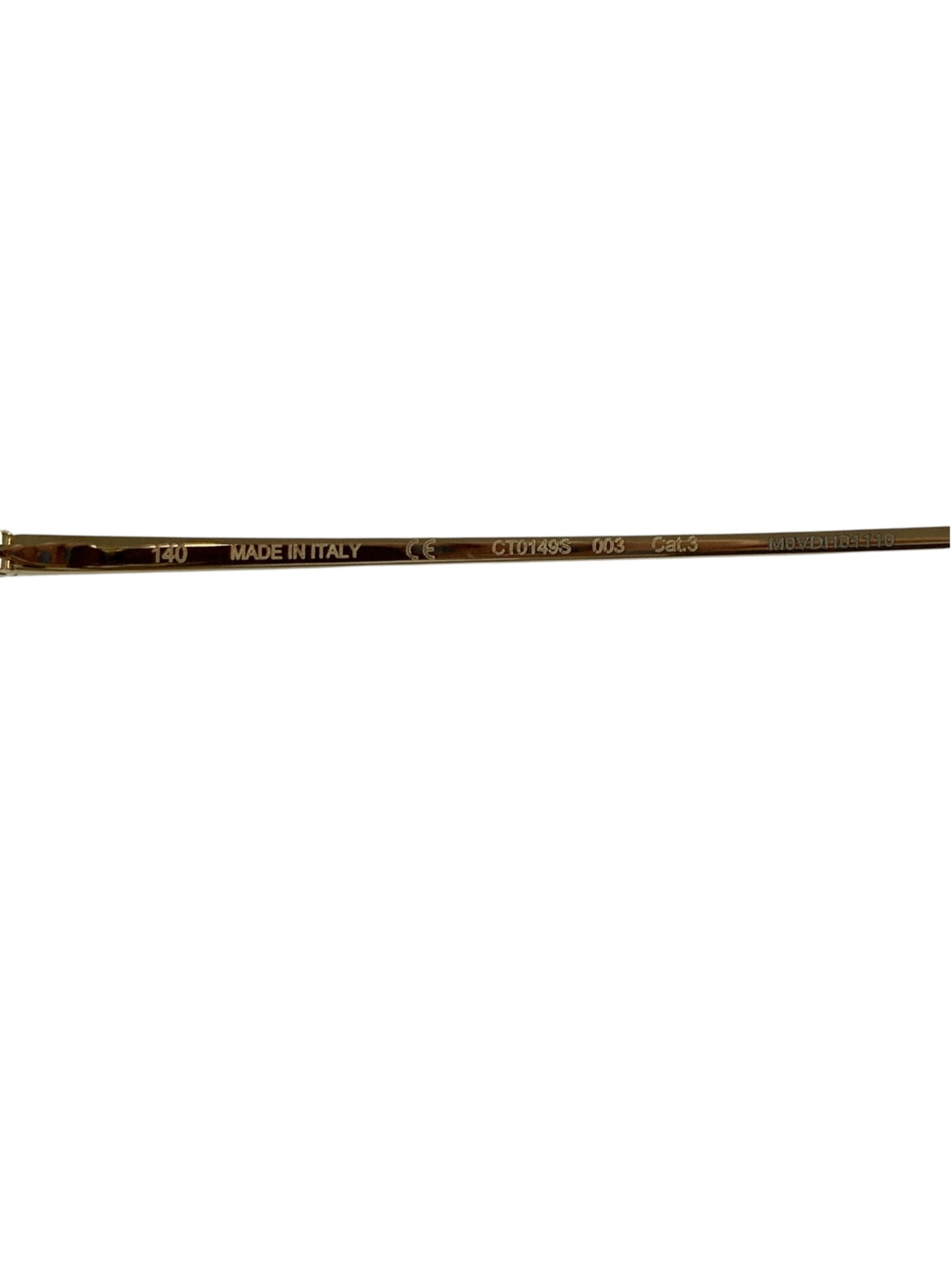 カルティエ パンテール ドゥ カルティエ CT0149S 003 ラウンド サングラス ゴールド ピンク ITCEGZ655IN8
