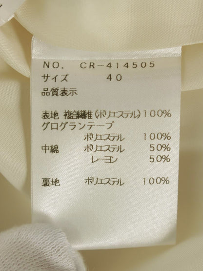 エムズグレイシー 414505 アウター 40 アイボリー リボン ITH98DHPT24K