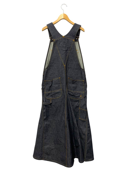 マディソンブルー JUMPER MAXI SKIRT NO FADE DENIM MB244-4002 01 ネイビー 24年モデル IT5DXRFNZDQP