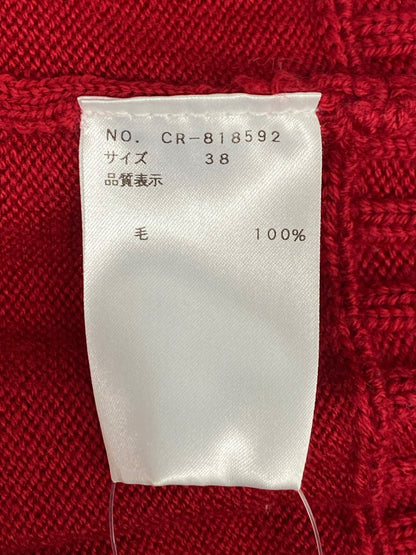 エムズグレイシー Turtleneck Sweater 818592 ニット セーター 38 レッド タートル ITJO934Z8Q3A