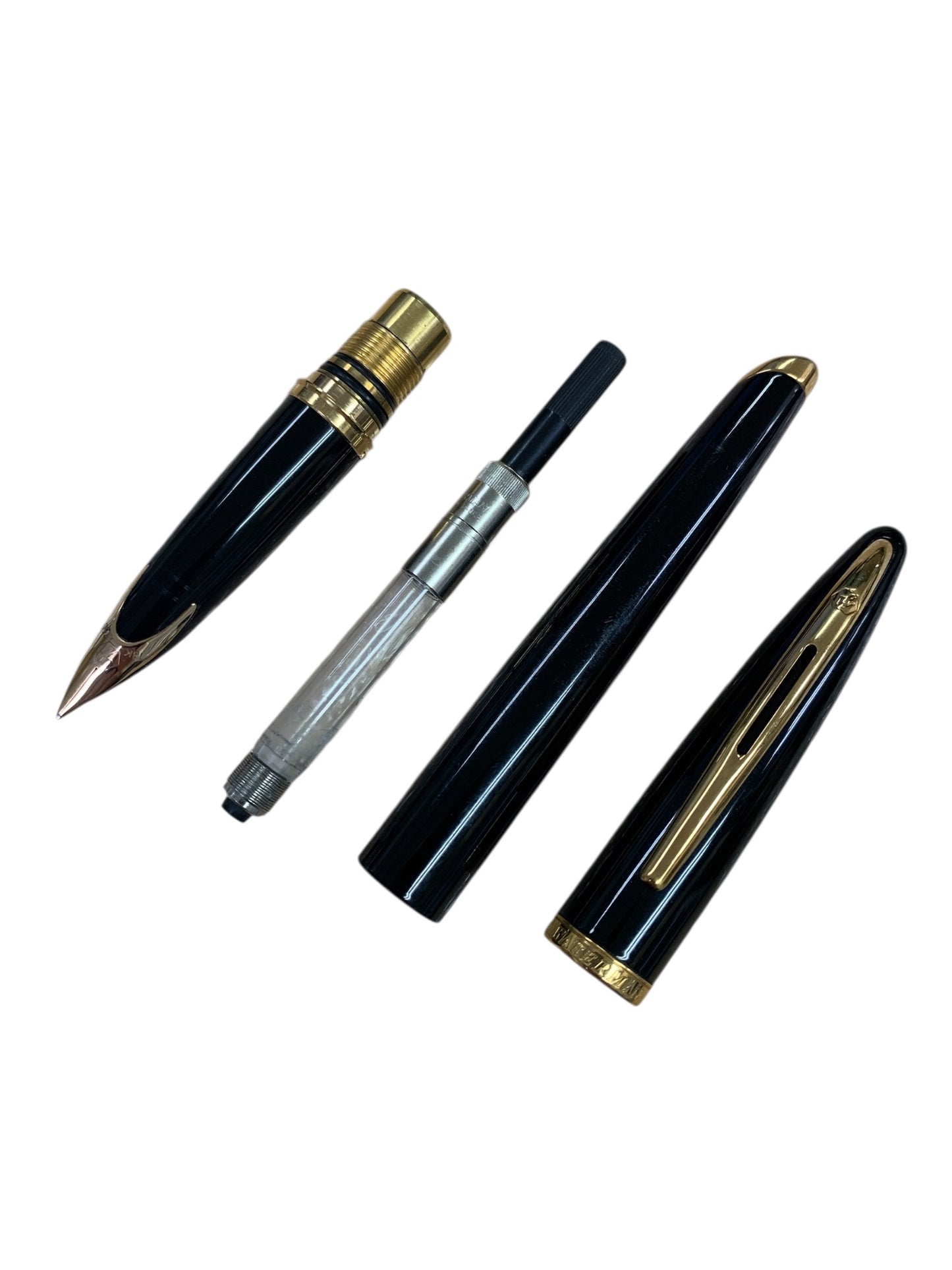 ウォーターマン 万年筆 カレン ブラック･シーGT ブラック M 18K IT105VU86FXO