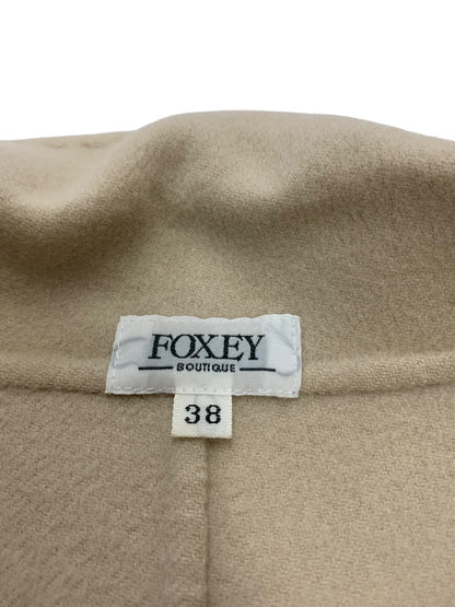 フォクシーブティック 22698 ジャケット 38 ベージュ カシミヤ ダブルブレスト ITL0XAF2RVQW