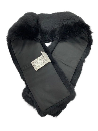 エムズグレイシー Rex x Fox Fur Stole 896502 ストール/ショール F ブラック ITAC07NTWFG7
