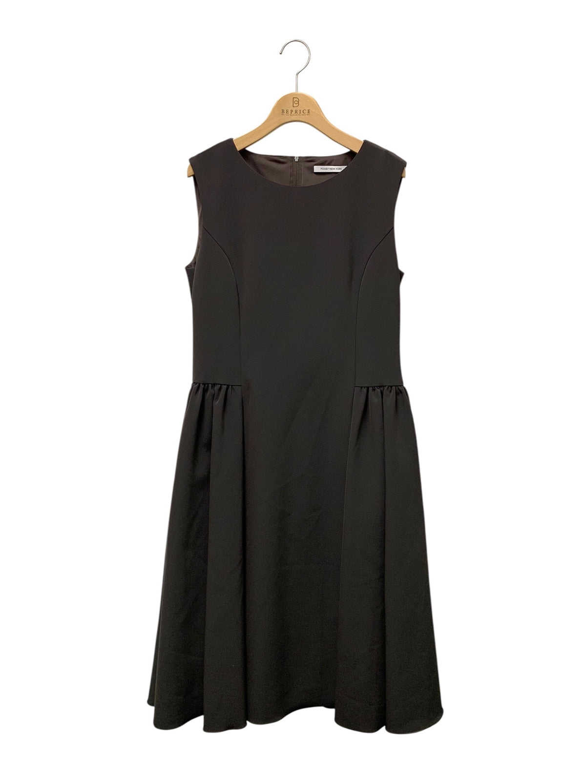 フォクシーニューヨーク Dress Classic Foxey 41673 ワンピース 42 ブラウン 2022年増産品 IT7B45YJMRFG
