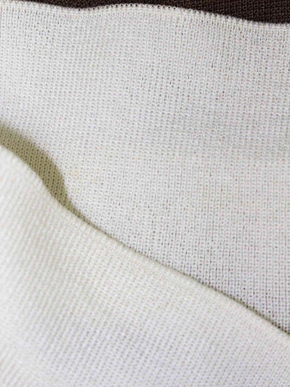 エムズグレイシー 018327 カーディガン 38 ブラウン ジップアップ ITKKEBJNYMPW