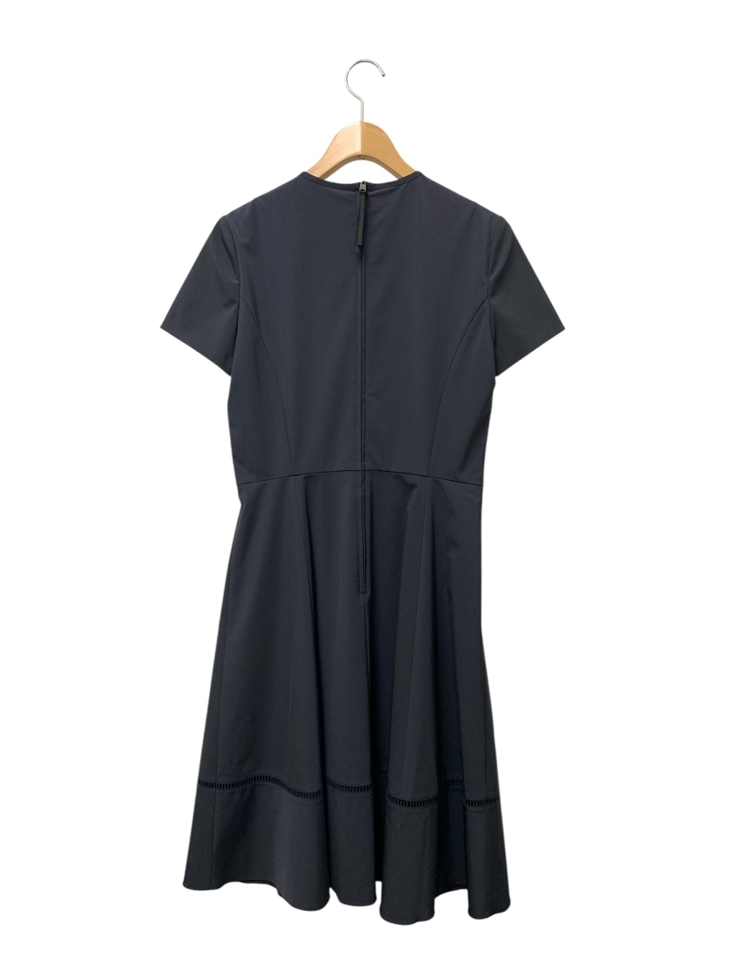 フォクシーニューヨーク Fagotting Fit and Fleur Dress 34810 ワンピース 40 ネイビー ITRMI5KSO9F4