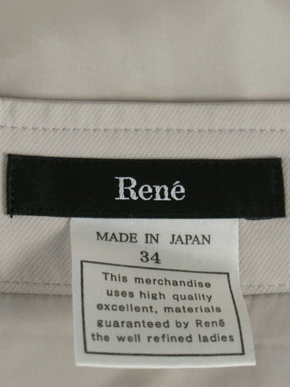 ルネ 5214010　 スカート 34 ベージュ フレアー ITZW3537B74G