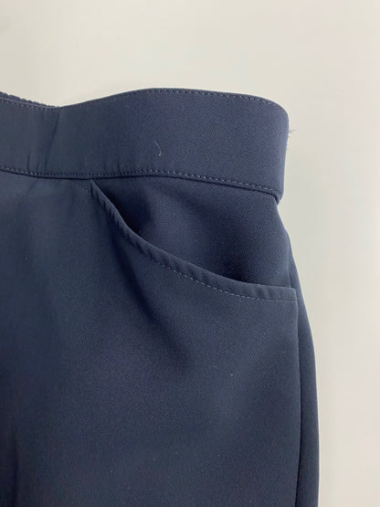 エムズグレイシー 016504 パンツ 38 ネイビー サイドリボン ITNC99YSBCBA 【SALE】