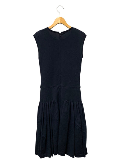 フォクシーブティック Knit Dress Double Tuck 36289 ワンピース 38 ネイビー IT23TF1WEAG1