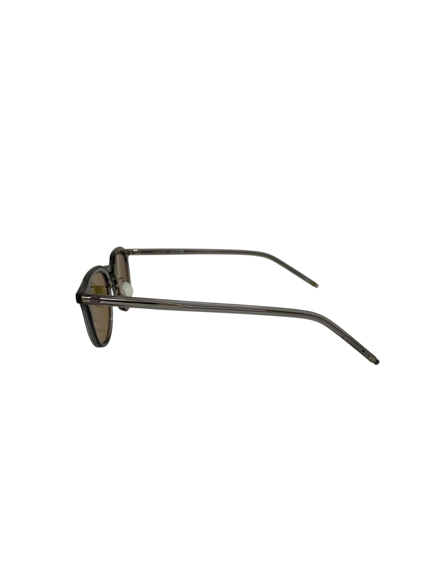 テンアイヴァン 3rd collection  CELLULOID SERIES No6Ⅲ(44) メガネ グレー セルフレーム フルリム ボストンシェイプ ITJ7HUFMGECG