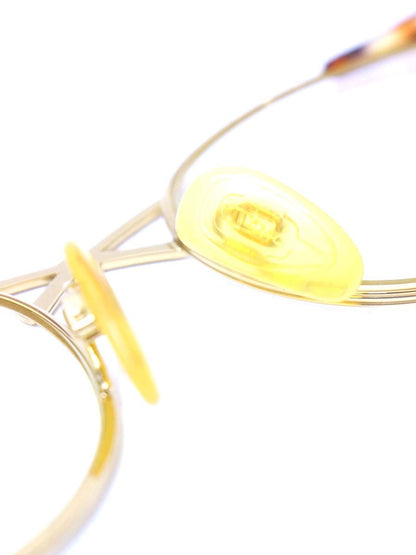 カザール MOD253 メガネ ゴールド メタルフレーム オーバル IT5D3YMCRLOO 【SALE】