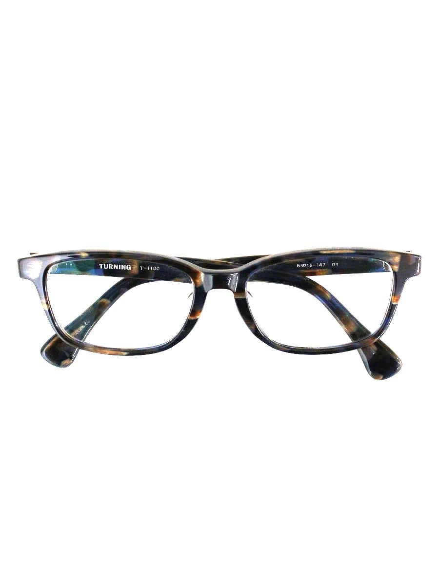 ターニング T-1100 メガネ マルチカラー 谷口眼鏡 セルフレーム スクエア ITDRAVNE68N6