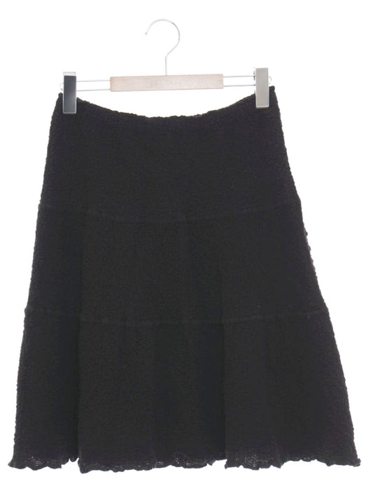 ミーイッセイミヤケ MI34FG001 スカート ブラック カリフラワー IT9RTR7K5W72