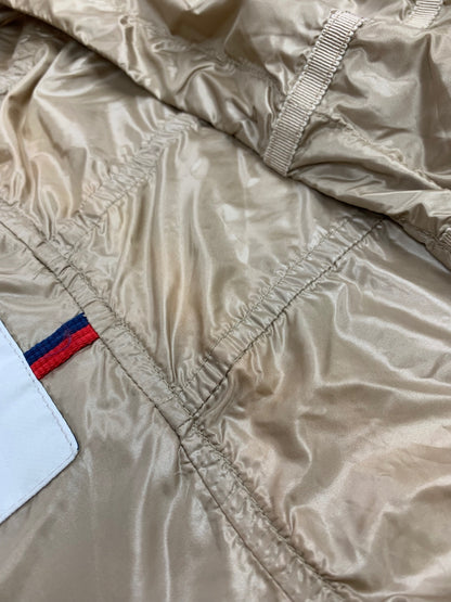 モンクレール ZOELIE 210934617005 ナイロンジャケット 0 ベージュ ダブルジップ スナップボタン ITM3YMCHDL28