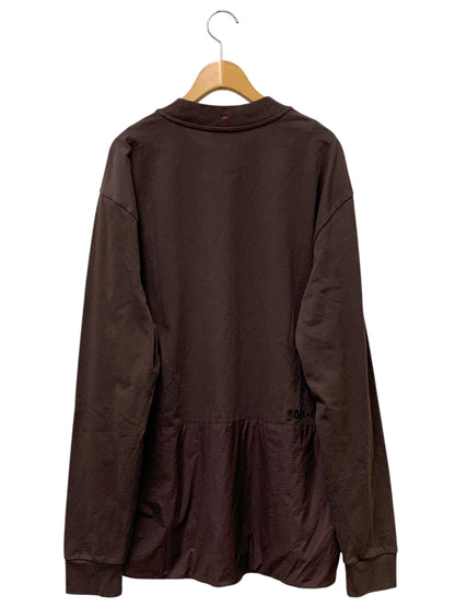 モンクレール グルノーブル Day-Namic T-SHIRT MANICA LUNGA LS T-SHIRT J20978D00005 83927 長袖カットソー Ｌ ブラウン リフレクターロゴ IT3FJ0HE3ARQ