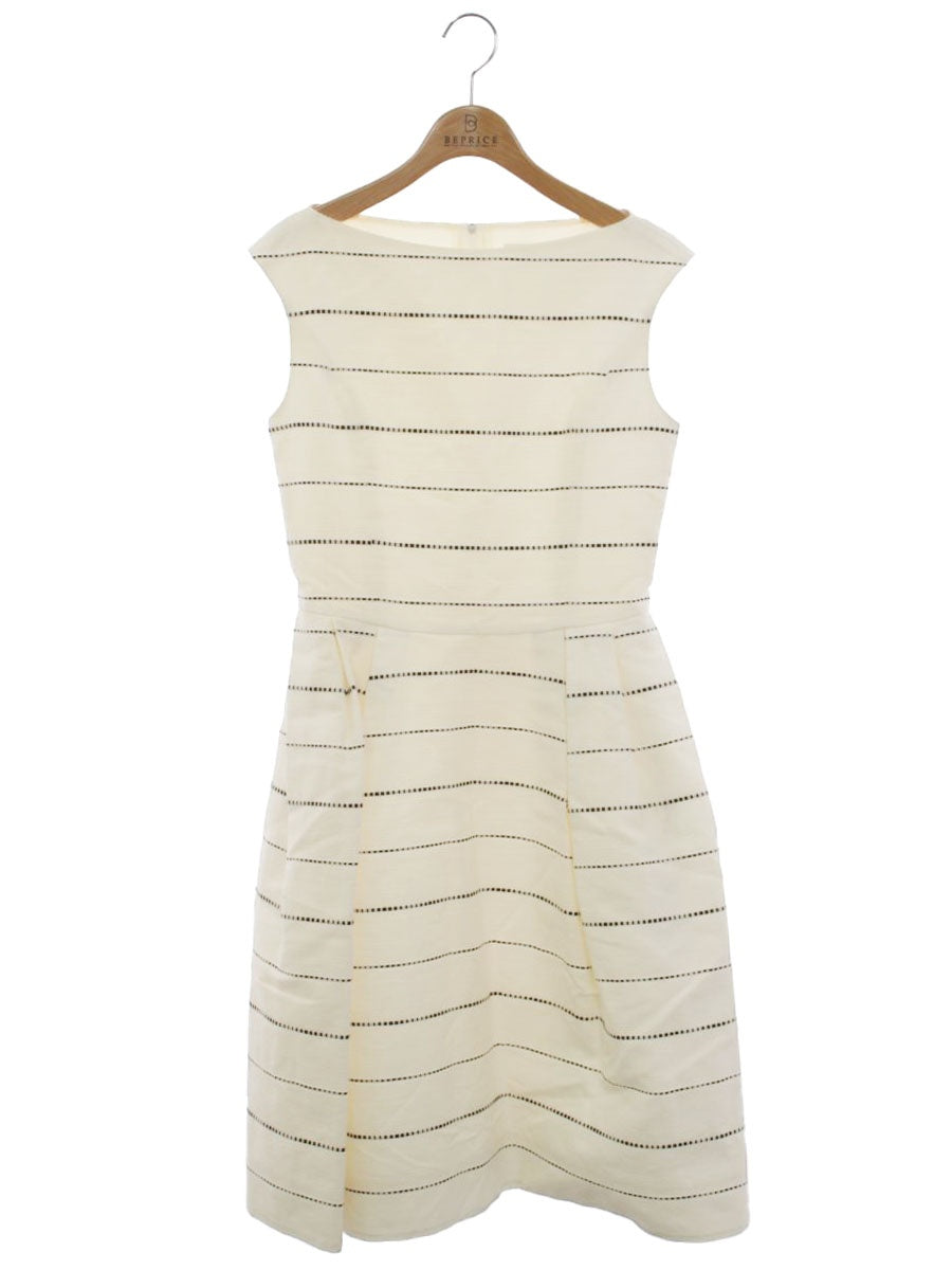 フォクシーブティック Horizon ホライゾン 39687 ワンピース 38 ホワイト ボーダー ITXKT7978VS6