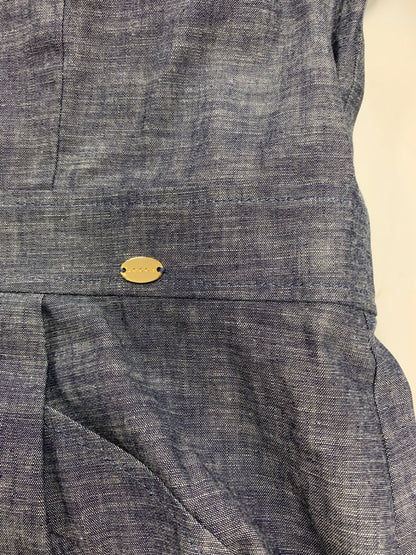 トッカ WOODHAM ウッドハム CMTOIM0300 コート 6 ネイビー MADE WITH LIBERTY デニム調 ITX7RC4KLIR9