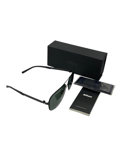 ニコン NP0003S サングラス ブラック メタルフレーム フルリム ティアドロップ ITUXVTXNQOQV