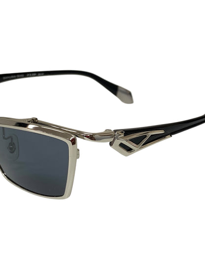 サムライ翔 SS-U902 メガネ シルバー フリップアップ ITT5GVV9KRTC