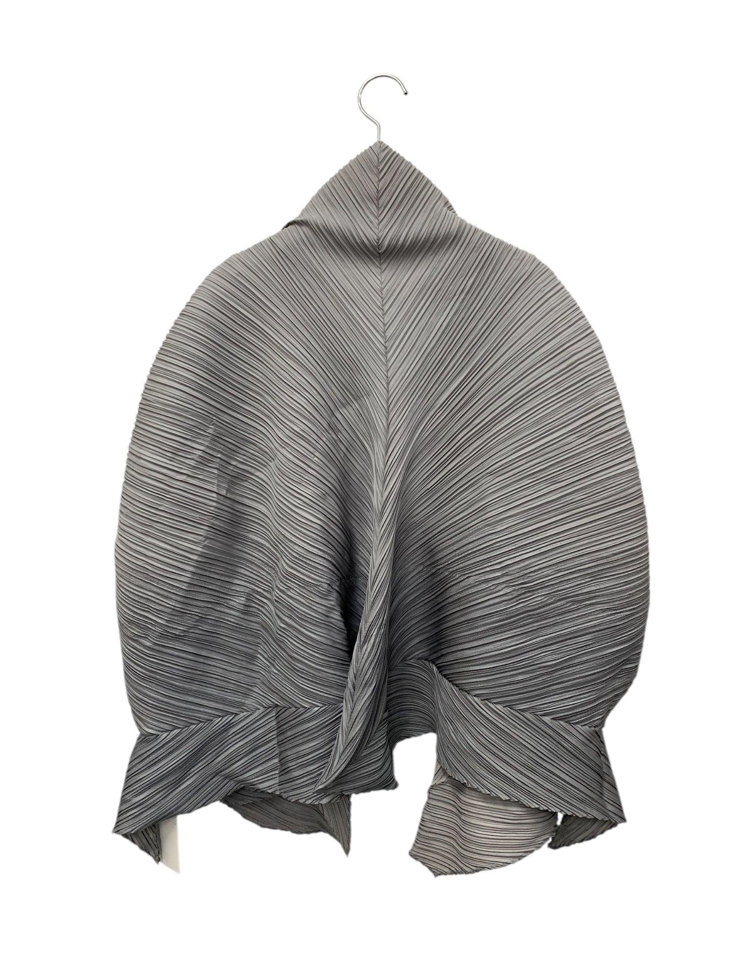 イッセイミヤケ IM21FD107 ジャケット 2 グレー プリーツ グラデーション ITZ46F3T9LJY