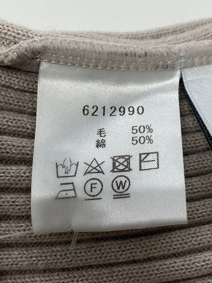 ルネ 6212990 ニットトップス 34 ピンクベージュ パール付き ITNPS8VKDP0L