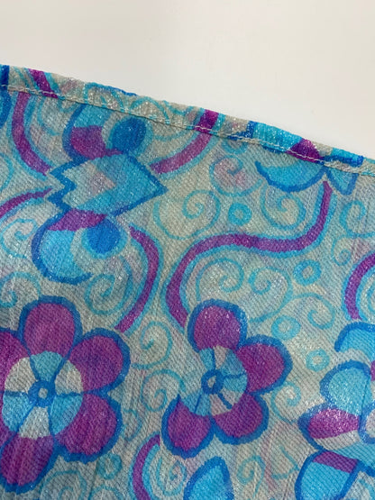 イッセイミヤケ IM12FJ977 プルオーバー 2 ブルー ボトルネック シアー ラメ ITDGN2EH5AZW 【SALE】