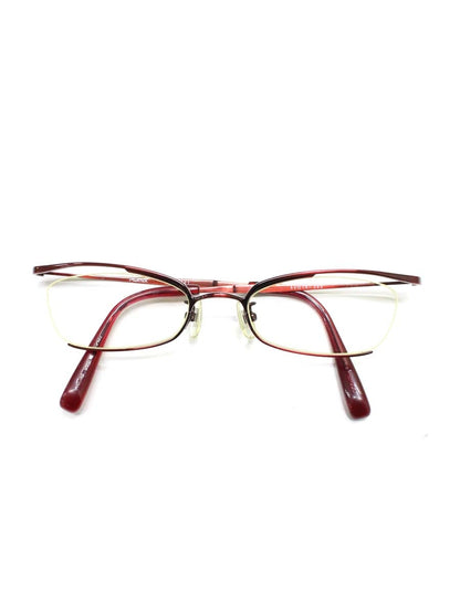 プラスミックス PX-13301 メガネ レッド メタルフレーム フルリム IT5OR1JDVXS0