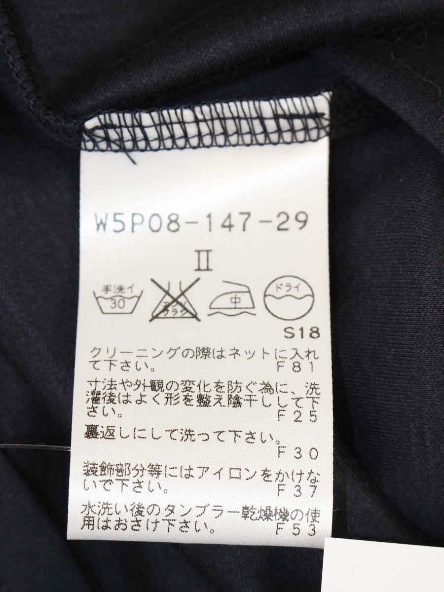 トゥービーシック W5P08-147-29 Tシャツ 2 ネイビー リボン IT3UAYJ60HKQ