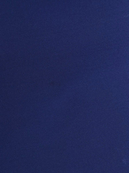 ブルーレーベルクレストブリッジ 55J76-575-25 ワンピース 38 ネイビー 切替 ニット ボーダー タックフレア ITOA3BW35185