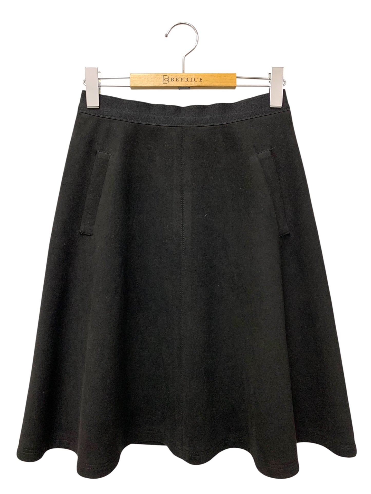 エムズグレイシー Suede Skirt 817562 スカート 38 ブラック IT6MBN4MEHN4